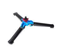 M-1 Trépied universel portable pliable à trois pieds pour monopode avec 3 vis 8 vis en alliage d'aluminium rotatif stable