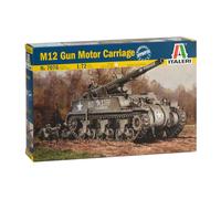 M-12 GMC Canon Automoteur 1:72 Kit De Modèle En Plastique ITALERI