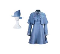 (M (155-160cm))Harry Potter Fleur Isabelle Delacour Cosplay Costumes Beauxbaton School Uniform Set for Womens