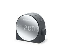 Muse Radio réveil M-186 CMR Dual Alarm PLL Gris