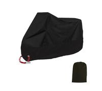 M - 190t Cubierta De La Motocicleta Toda La Temporada Protección Revestimiento De Plata Dureza Fuerte Anti-Uv Impermeable A Prueba De Polvo De La Cubierta Con Bolsa De Almacenamiento - Noir