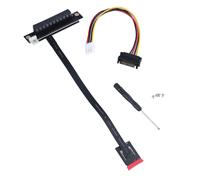 M.2 E Key Interfaces To PCIe 8X Extender 4Pin FDD Power Connection for Various Standard PCIE Devices