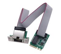 M.2 A Key and E Key Adapter Card to Single RJ45 Port 10/100/1000Mbps Ethernet Networks Card compatible Desk