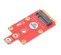 M.2 Key B A Mini PCI-E Converter Adapter, Aucune énergie Supplémentaire Requise, Admet Les Cartes LTE 2G 4G, pour L'installation du Module WWAN, Couleur Rouge
