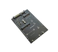 M.2 NGFF MSATA SSD para 2,5 Polegadas SATA 6.0Gbps 2 em 1 Adaptador Suporte PC Laptop Diagrama de Disco RíGido