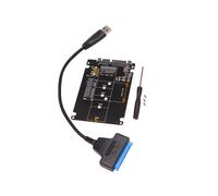 M.2 NGFF MSATA to USB 3.0 Converter Reader Card with SATA Cable