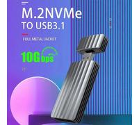 M.2 NVMe Enclosure 2230 2242 M.2 to USB 3.1 Gen 2 10Gbps Type a External SSD Box for M/M+B Key PCIE 3.0 4.0 2230 2242