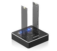 M.2 NVMe SATA SSD Cloner Dock USB 3.2 Gen 2 x 2 20 Gbit/s PRISE UE