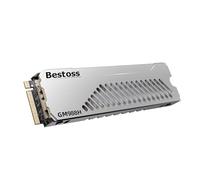 M.2 NVMe SSD 2 To avec dissipateur thermique esthétique double surface, jusqu'à 7 300 Mo/s, cache SLC et HMB, extension de stockage PS5, conçu pour les joueurs, les éditeurs et les créateurs d'IA