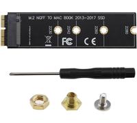 M.2 NVME SSD Converter SSD to NVME Card Hard Drive Adapter Compatible with MacBook Air Pro Retina 2013-2017 SSD NVME for A1465 A1466 A1398