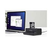 M.2 NVMe to 2.5/3.5" SATA Drive Duplicator, Dual Bay Cloner - Solid state / duplicateur de disque dur - 2 Baies (SATA-600 / PCI Express (NVMe)) -