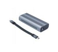 M.2 SSD Geh?use, USB 4 / Thunderbolt 4 40 Gbit/s Typ-C Anschluss, f?r M.2 NVMe/PCIe SSD (924640)