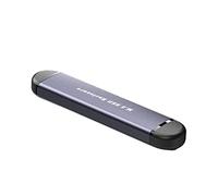 M.2 USB M.2 NGFF SSD M2 Unité d'état seul adaptateur de boîtier externe pour 2242 2260 2280 SSD Argent