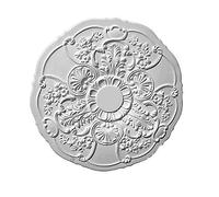 M 22 rosaces en stuc en polystyrène - Diamètre : 65 cm - Polystyrène - Rosaces élégantes en stuc en polystyrène de qualité supérieure - Déjà pré-peintes en blanc pur - Donnez à vos pièces une touche