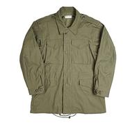 M-51 Field Jacket Vintage WW2 Short M51 Parka Coupe-vent Coton Vert Mods Manteau Remake WWII US M1951 D-Day Suit, vert, Medium