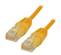 MCL Samar Câble réseau M CC5EM-0.5M/J RJ-45 (M)–RJ-45 (M) 50 cm CAT 5e Jaune