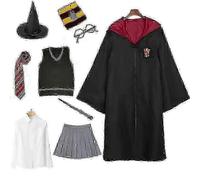 (M,Adults)Hermione Granger Gryffindor Uniform Child Adult Harry Potter Same Cosplay Stage Performance Costume Hogg Oates College Halloween Costume.zm