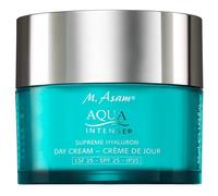 M. Asam AQUA INTENSE Crème de jour acide hyaluronique SPF 25 (50ml) - Crème pour le visage sans parfum pour une hydratation intense, Crème de jour anti-âge pour une peau plus lisse, végan