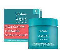 M. Asam AQUA INTENSE Crème Hydratante Visage Nuit (50ml) - Acide Hyaluronique, Hydratation Intense, Skincare Régénérant, Soins Pour le Visage, Peau Lisse et Repulpée