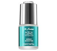 M. Asam AQUA INTENSE Mimic Booster Serum (20 ml) : Sérum hyaluronique avec peptide high-tech pour lisser rides d'expression, pattes d'oie, front et sourire. Soin visage ciblé