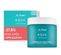 M. Asam AQUA INTENSE Supreme Hyaluron Cream (100ml) - Acide hyaluronique pour une crème hydratante visage 24h, repulpe & lisse, soin visage intensif, texture légère, pour tous types de peau, vegan