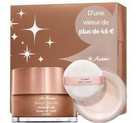 M. Asam MAGIC FINISH Coffret Cadeau - Fond de Teint Mousse Classic 4-en-1 (30 ml) & Poudre Bare Skin (9 g), Set Maquillage Femme, Idée Cadeau Beauté, Végan