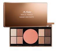 M. Asam MAGIC FINISH Elegant Vibes Palette (8 x 0,75 g / 3 g) - Palette maquillage yeux avec 8 fards à paupières et un blush, Poudre texture satinée, Avec miroir, Pour les looks polyvalents