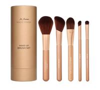 M. Asam MAGIC FINISH Étui de 5 Pinceaux à Maquillage - Poudre, Blush, Fond de Teint, Anticernes