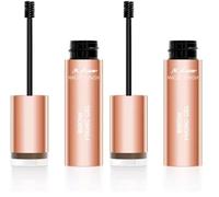 M. Asam MAGIC FINISH Gel fixant pour sourcils Marron-foncé (4ml) - contient des fibres volumisantes pour des sourcils épaissis et densifiés, tenue optimale et définition parfaite (Lot de 2)