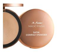 M. Asam MAGIC FINISH Poudre Compacte Nude (9g) - Poudre compacte matifiante avec Acide Hyaluronique & Vitamine E, maquillage pour le teint, beauté, fixateur, idéale pour une finition mate
