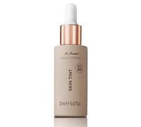 M.Asam Magic Finish Skin TINT Soft Ivoire SPF 50 (20 ml) Fond de teint liquide avec facteur de protection solaire, maquillage pour le visage avec vitamine C, pouvoir couvrant léger, finition brillante