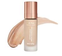 M. Asam MAGIC FINISH SUPERCHARGE Sérum de teint Warm-Sand (30 ml) - Mi-fond de teint, mi-sérum, formule enrichie en peptides lissants et en sérum hydratant, make-up avec couvrance moyenne à élevée