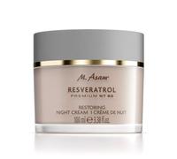 M. Asam RESVERATROL PREMIUM NT50 Crème de nuit régénérante XXL (100 ml) - Effet instantané en une nuit, peau reposée, lissée et rajeunie au réveil, resvératrol et acide hyaluronique réticulé