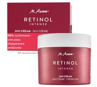 M. Asam RETINOL INTENSE Crème Visage (100ml) - Creme Retinol Anti Ride, Crème Hydratante Visage Jour et Nuit, Creme Visage Hydratante pour Pores Dilatés Visage, Soin Visage Skin Care Femme