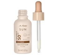 M. Asam SUN Drop Fluid SPF 50 (50ml) - Crème Solaire Hydratante Avec SPF 50, Protection Solaire Pour Le Visage, Skin Care & Soins Hydratants Pour Soin Femme