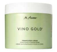 M Asam VINO GOLD Lotion corporelle raffermissante (500 ml) - Soin corporel riche anti-âge pour une peau lisse, améliore la fermeté de la peau, avec aloe vera, caféine, vitamine E & vitamine B3, végan