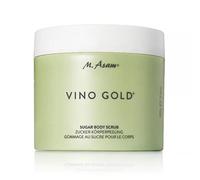 M. Asam VINO GOLD Peeling corps au sucre (600 g) - Affine le grain de la peau & exfolie les cellules mortes en douceur, cristaux de sucre imbibés d'huile de pépins de raisin, laisse la peau lisse