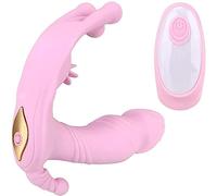 M-asseur portable, Culotte Vîbrante Femme Vībròmäsśeur Telecommande a Distance sans Fil Clîtôrîdien Pöînt Ġ Puissant Ｓtimulateur Massage Invisible Oẹûf Vîbrant Femme Couple Ｍasseur U7