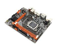 M ATX Carte mère de bureau pour Intel B75, NVME & NGFF Dual Mode M.2 High Speed Hard Disk/CPU pour LGA 1155pin/2X DDR3 1600/1333/1066 MHz/1X PCI EX16 Carte mère