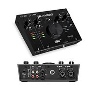 M-Audio AIR 192 8 Interface audio ou carte son USB pour l'enregistrement, le chant, la guitare, avec 2 entrées XLR, 1 sortie RCA et logiciels
