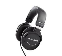 M-Audio HDH40 - Casque Audio Studio, avec Arceau Flexible et câble de 2,7 m pour Monitoring, Podcast et Enregistrement Noir
