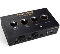 M-AUDIO M-Track Duo HD Interface Audio 24bit 192kHz pour Enregistrement, Stream et Podcast. USB-C, Deux Entrées XLR TRS, Deux Sorties TRS et Suite Logicielle
