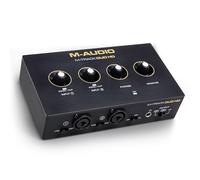 M-AUDIO M-Track Duo HD Interface Audio 24bit 192kHz pour Enregistrement, Stream et Podcast. USB-C, Deux Entrées XLR TRS, Deux Sorties TRS et Suite Logicielle