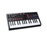 M-AUDIO Oxygen Pro Mini clavier contrôleur MIDI USB 32 touches pour MacOS et WinOS, avec Beat Pads, boutons et faders assignables, et Native Instruments Sound Pack (NKS Integration)