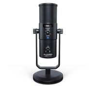 M-AUDIO Uber MIC Microphone USB à Condensateur pour Gaming, Streaming, Podcast, Enregistrement avec 4 Directivités, Bouton Sourdine, Sortie Casque