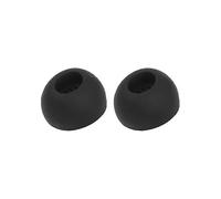 (M,Black)1 Pair Ear Tips Soft Silicone Avoid Falling Off Replacement Earbuds Plugs Cover Compatible Huawei Freebuds 4i