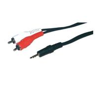 MCL - Câble audio - jack mini mâle pour RCA mâle