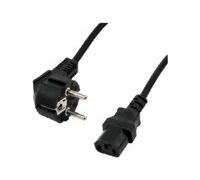 M ble d'alimentation - power CEE 7/7 (M) incliné pour power IEC 60320 C13 - 10 m
