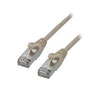 MCL Samar Câble réseau RJ45 Cat6 blindé F/UTP mâle-mâle 3 m Gris