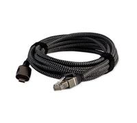 MCL Samar Câble réseau USB-C (M) vers RJ-45 (M) 2 m 5,6 mm CAT6 tressé gris/noir